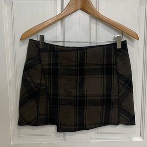 FP plaid mini skirt